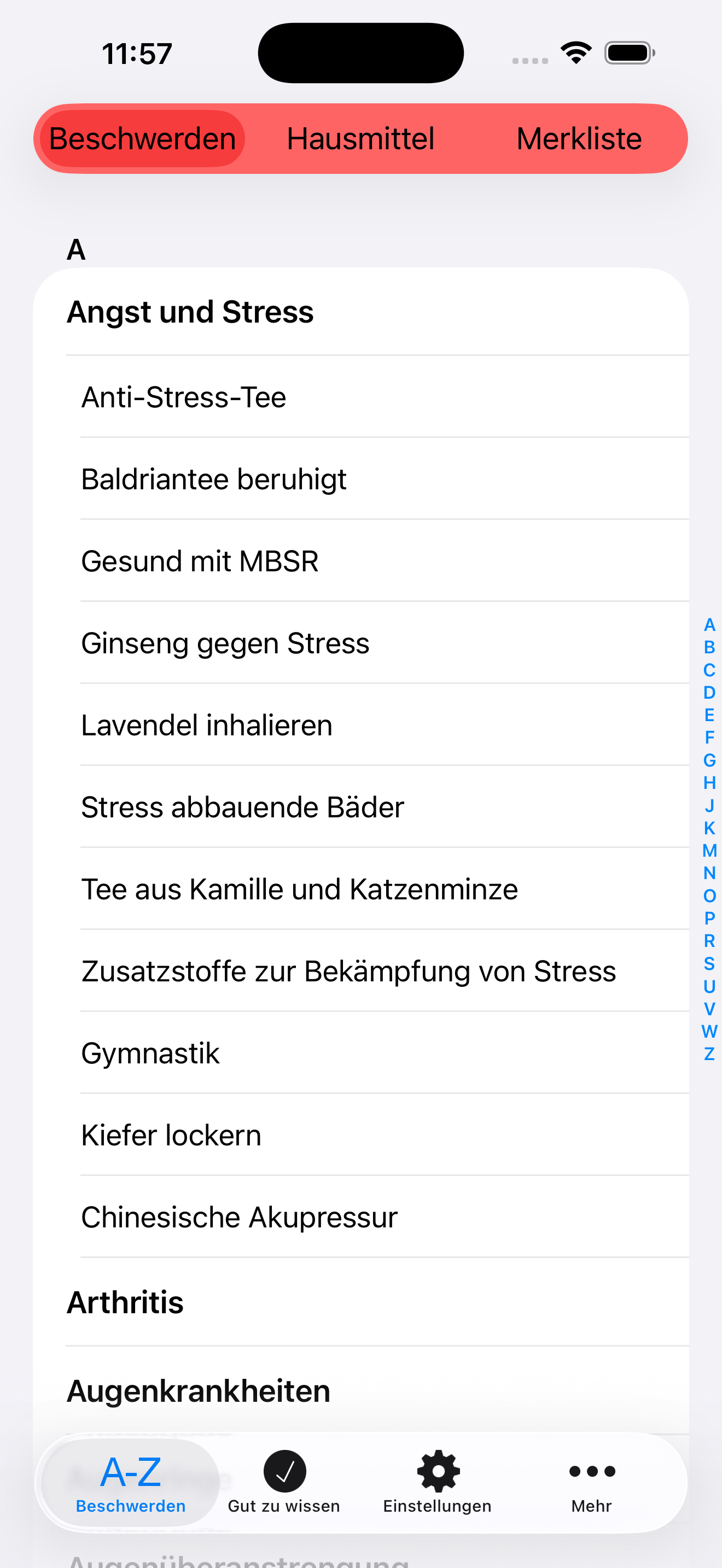 Bewährte Hausmittel!