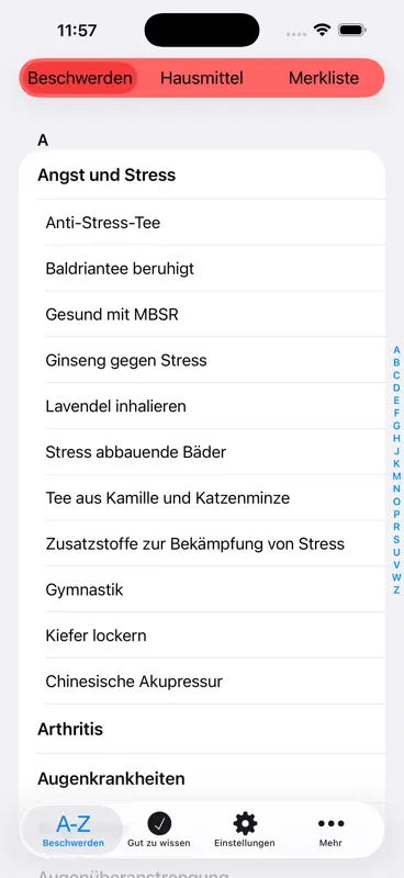 Bewährte Hausmittel! screenshot 1 of 6