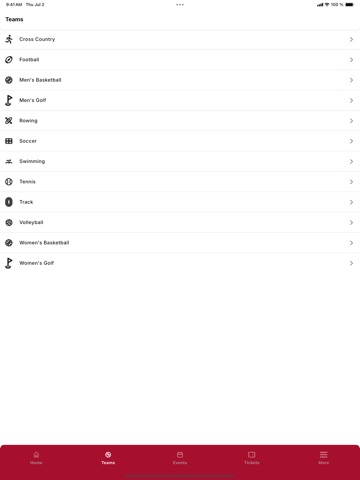 WSU Cougars Gameday iPad screenshot