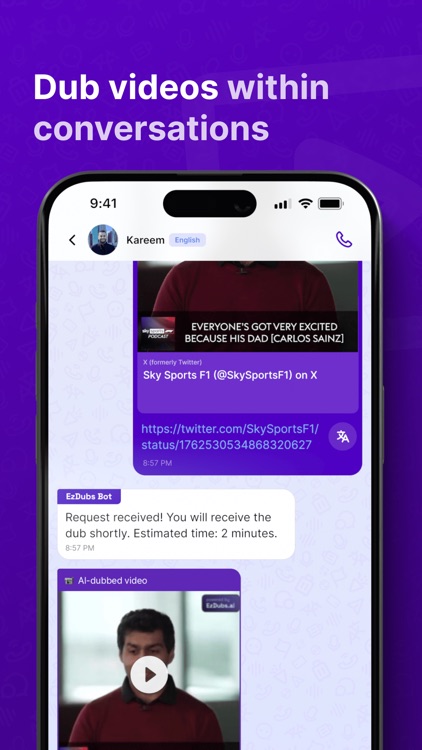 EzDubs: Translate Video Calls screenshot-5