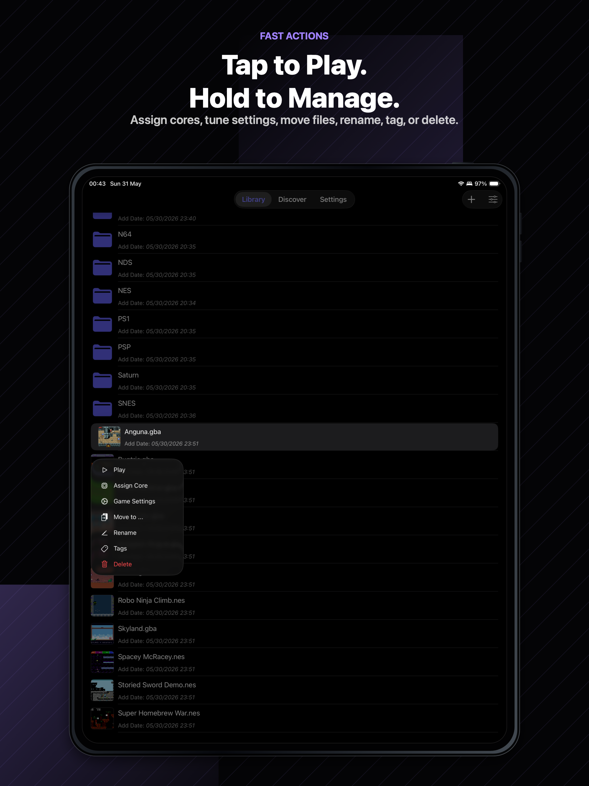RetroGo - Retro Game Emulator screenshot 16