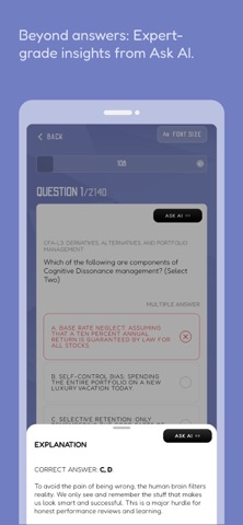 CFA Exam Prep 2026: with AI Screenshot 4 of 7