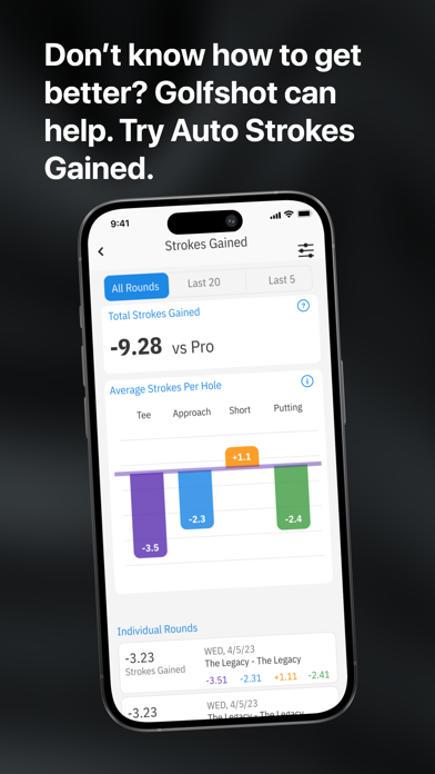 Golfshot: Golf GPS + Watch Screenshot