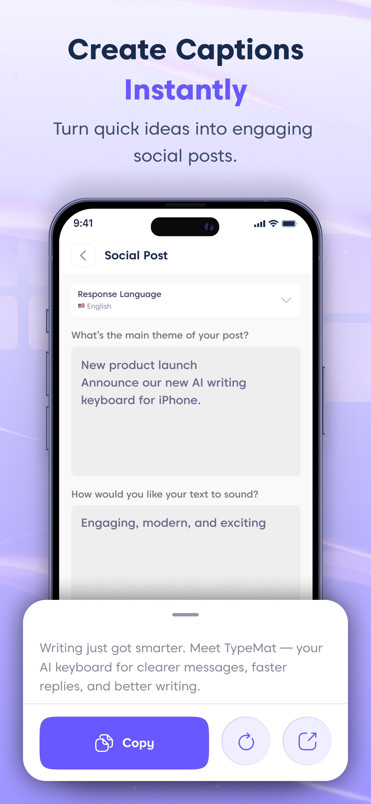 Screenshot 7 of TypeMat: AI Writing Keyboard