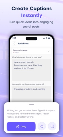 TypeMat: AI Writing Keyboard Screenshot 7 of 10