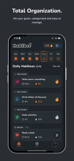 Habibee - Habit Streak App screenshot 2