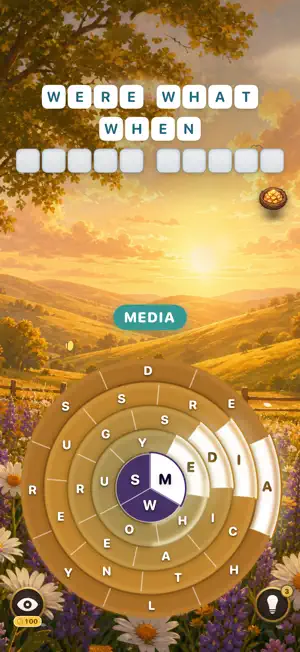 Ripplewords - Word Puzzle Game screenshot 1