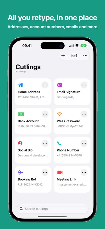 Cutling - Clipboard Keyboard screenshot 2 of 5