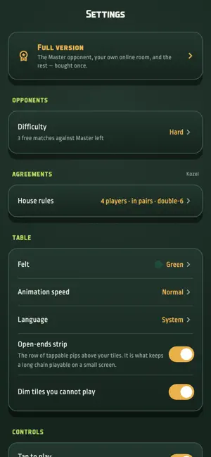 Domino (Kozel) screenshot 3