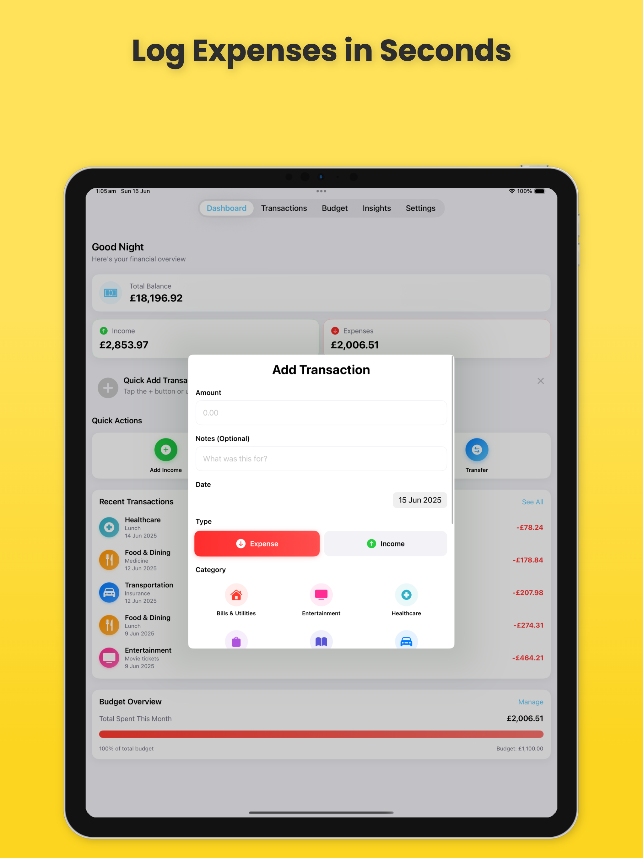 Budget Planner & Subscriptions screenshot 15