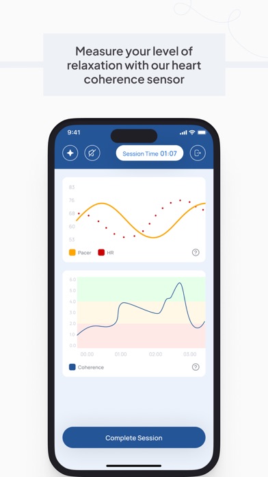 Heartspace: HRV Training Screenshot