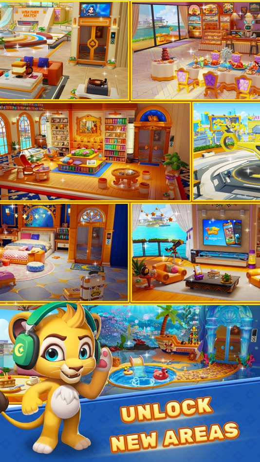 #10. Weather Match - Magic Crush (iOS) Bởi: HARVEST SWIM TECH LIMITED