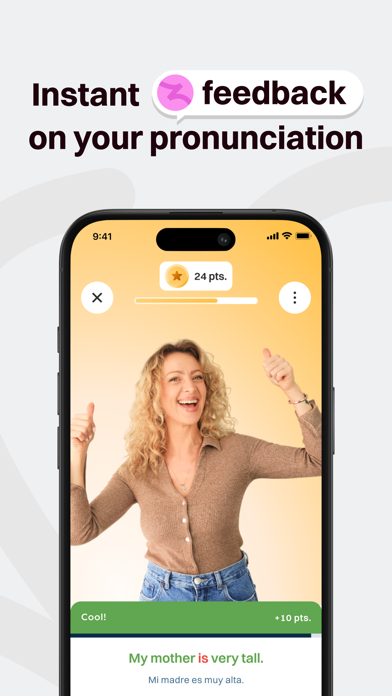 BeeSpeaker Learn English iPhone screenshot 6 - Education app