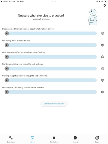 ACTaide iPad screenshot