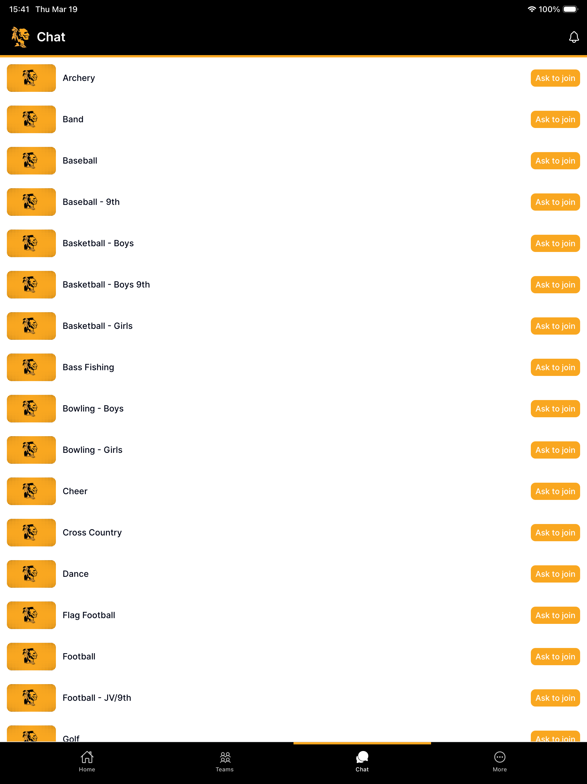 d'Iberville Warrior Athletics