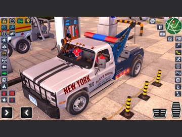 Open World Tow Truck Games 3D iPad screenshot