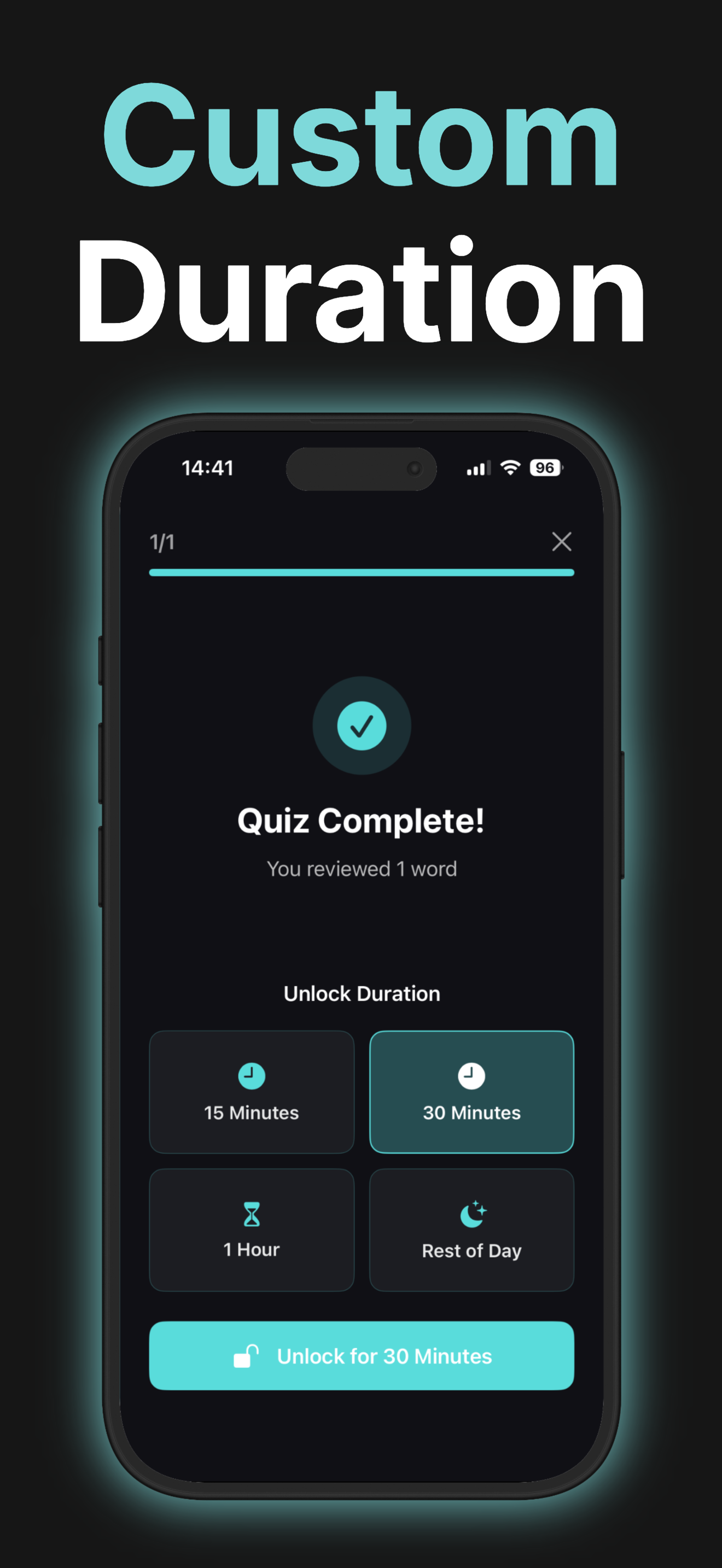 VocabLock - Vocab Lock App