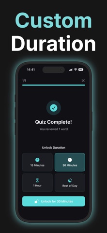 VocabLock: App Blocker & Focus Screenshot 5 of 9