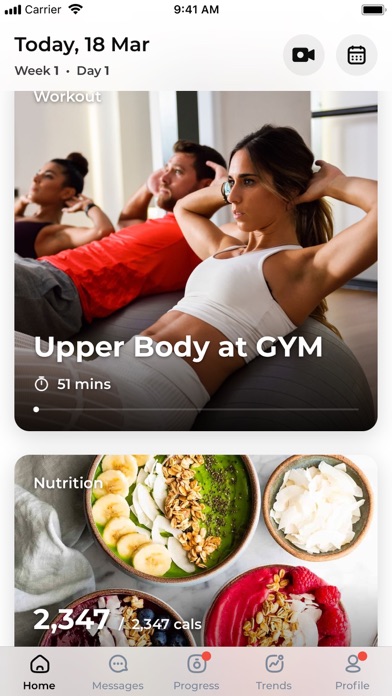 Gurley Fitness Screenshot