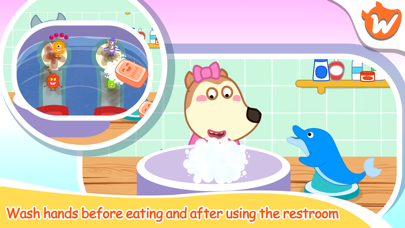 Wolfoo Good Habit Healthy Life Screenshot