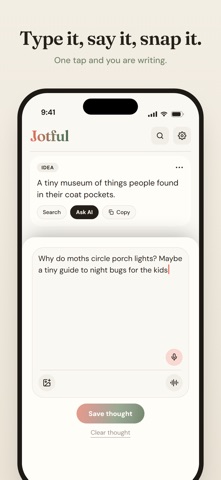 Jotful - Think later screenshot 2