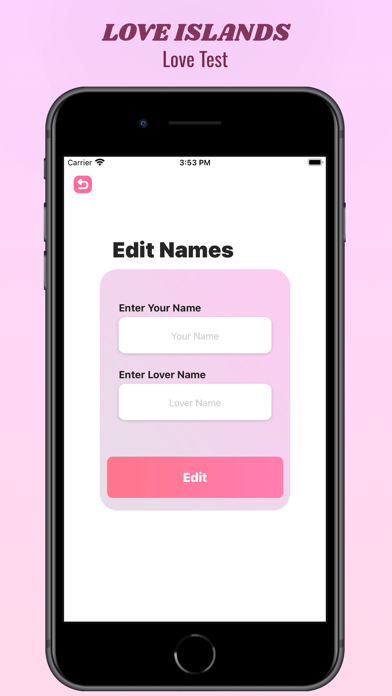 Love Islands - Love Test Screenshot