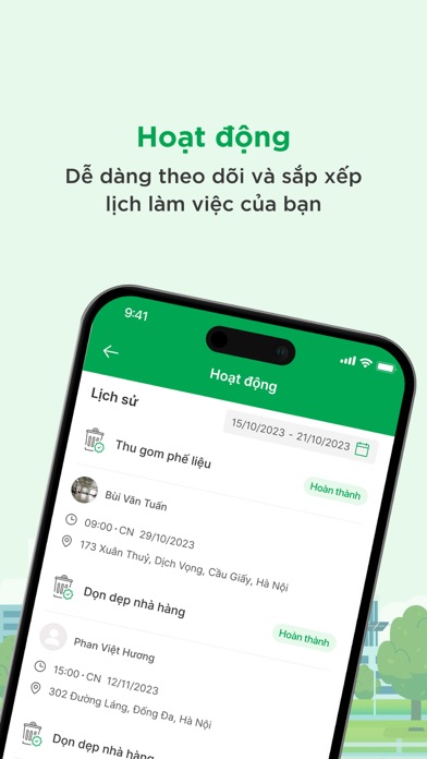 Tiện Lợi Xanh: Nhận việc Screenshot