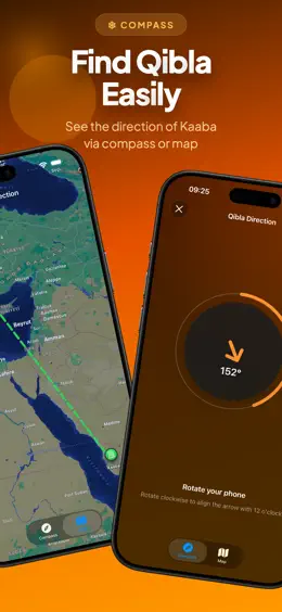 Salah – Prayer Times & Qibla on iPhone, screenshot 4