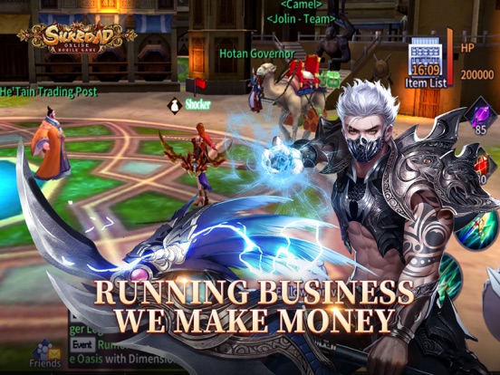 Silkroad Online iPad app afbeelding 1