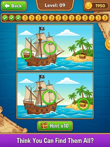 Spot the Difference Fun Puzzle iPad screenshot