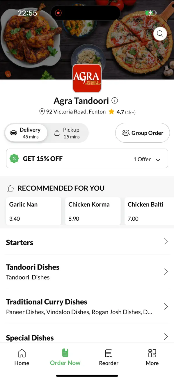 Screenshot #2 pour Agra Tandoori