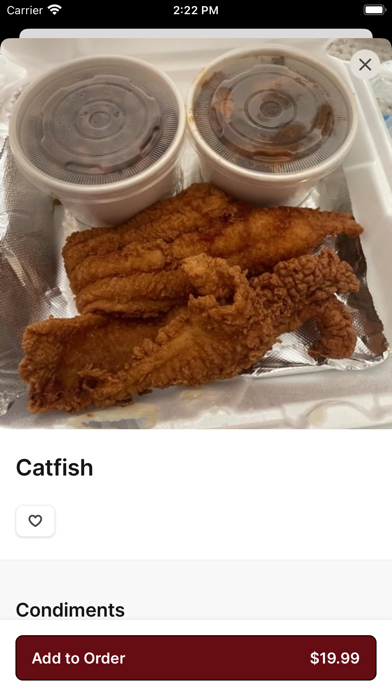 L&G SOUTHERN SOUL FOOD To Go iPhone screenshot 3 - Food & Drink app