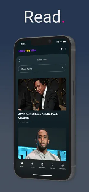 100.5 The Vibe screenshot 2