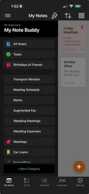 Notes,Notepad screenshot 1