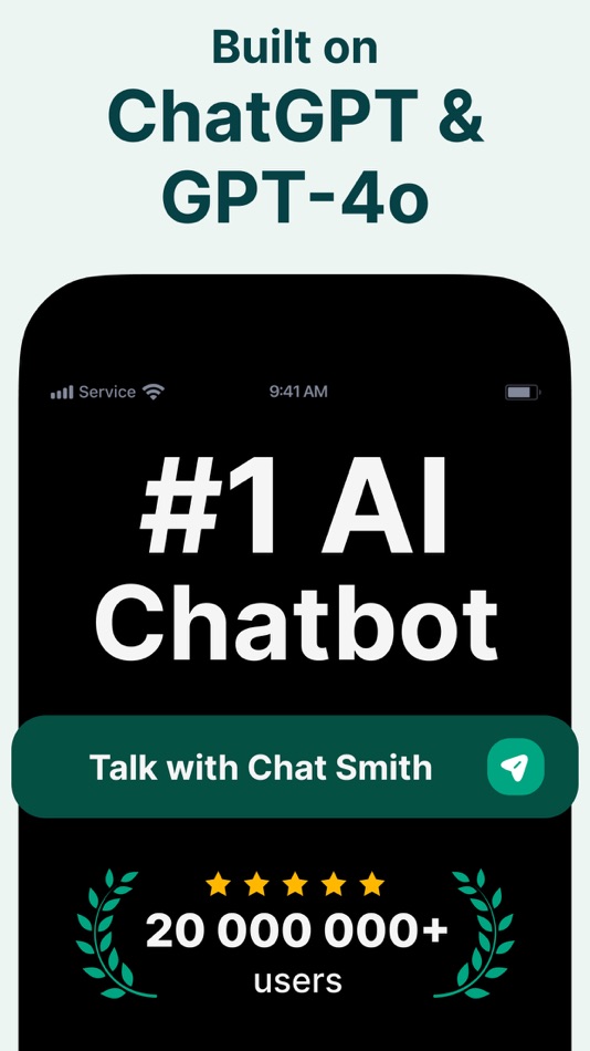 #1. AI Chatbot: AI Chat Smith 5.0 (iOS) 由: Vulcan Labs Company Limited