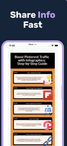 Infography Screenshot 3 of 5