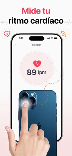 Captura de pantalla de Heart Beat: Monitor De Pulso en iPhone 1