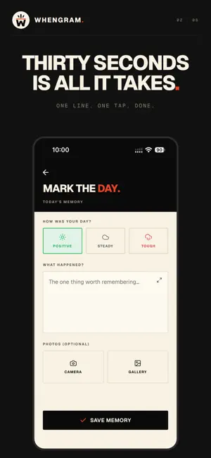 Whengram screenshot 2