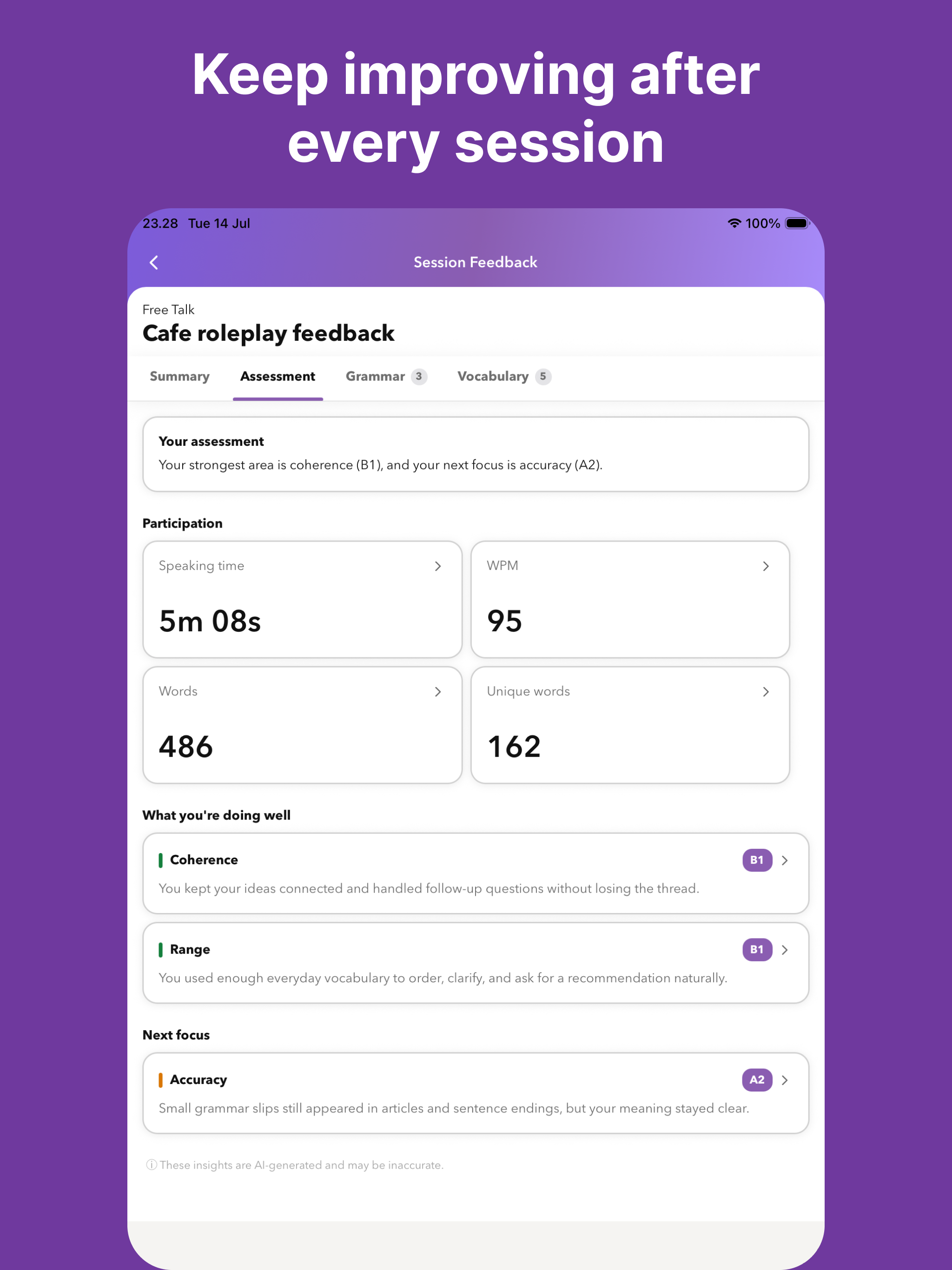 Langpush - AI Language Tutor screenshot 9