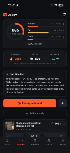 Joppy: AI Fitness Coach screenshot 1