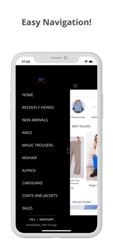 G7 Clothing screenshot