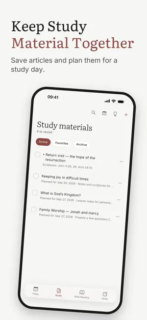 Bible Study Planner screenshot 3