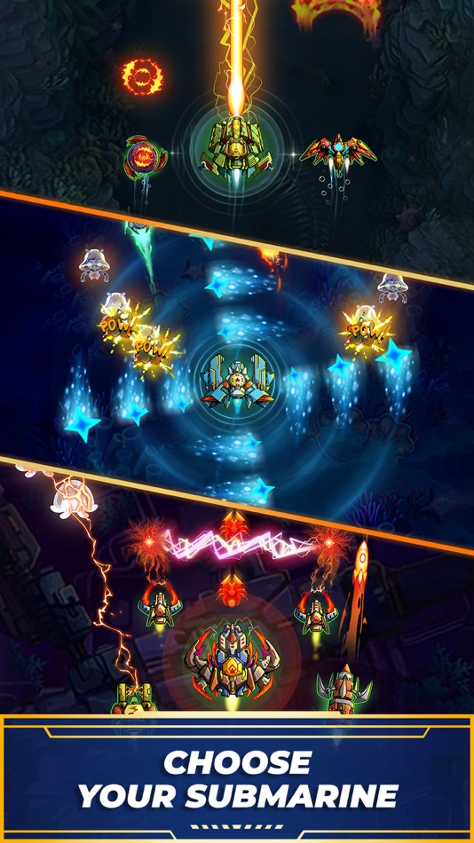 #1. Atlantis Invaders (iOS) Podle: Spirit Bomb