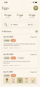Chicken & Egg Tracker screenshot