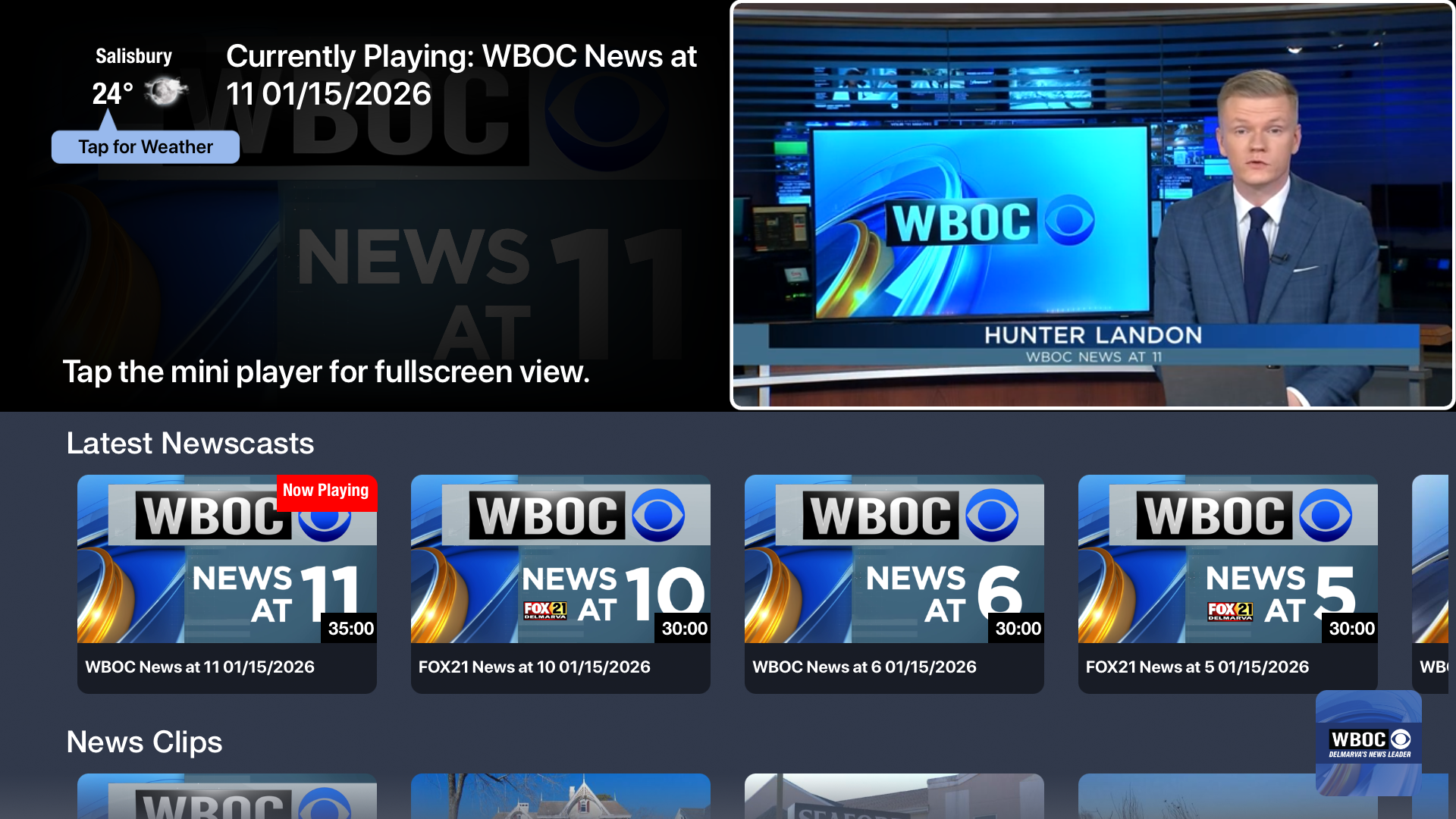 WBOC TV Delmarva’s News Leader screenshot 14