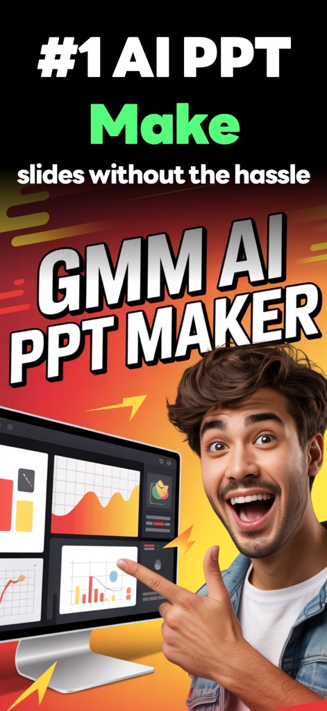 GMM AI PPT Maker - AI Slides - Productivity App | MWM