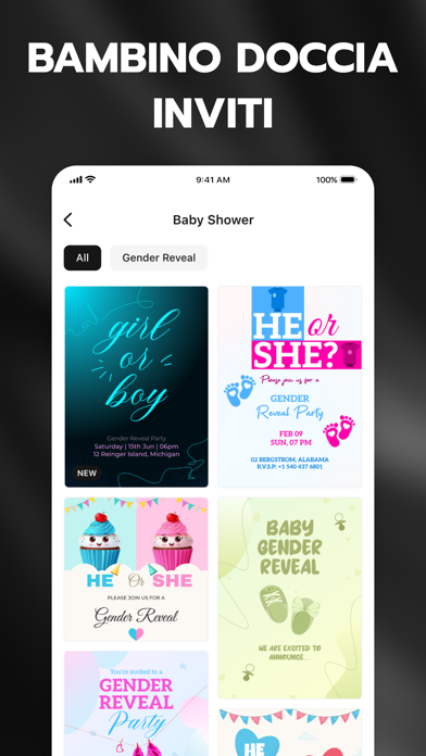 Inviti Digitali a Feste - Inva iPhone screenshot 8
