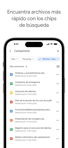 Google Drive – almacenamiento App Store preview screenshot 3