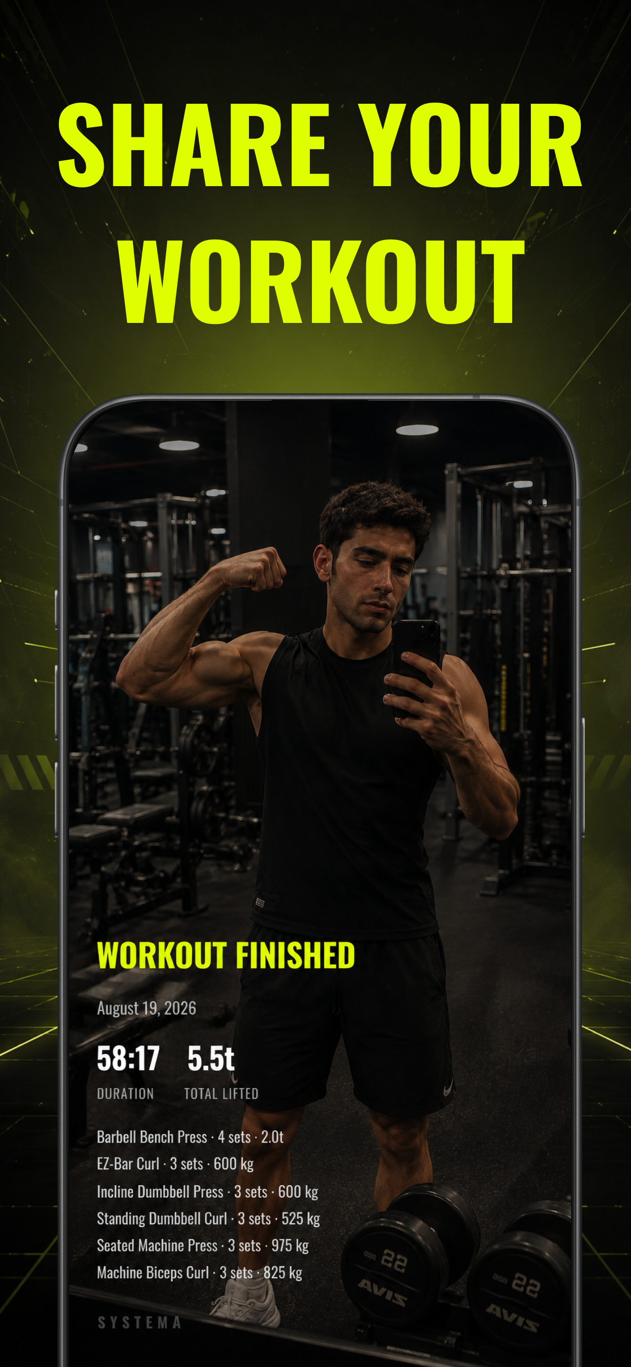 Systema - Workout Tracking screenshot 6