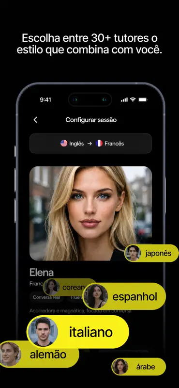 Tooter: Tutor IA de Línguas screenshot 2 of 7